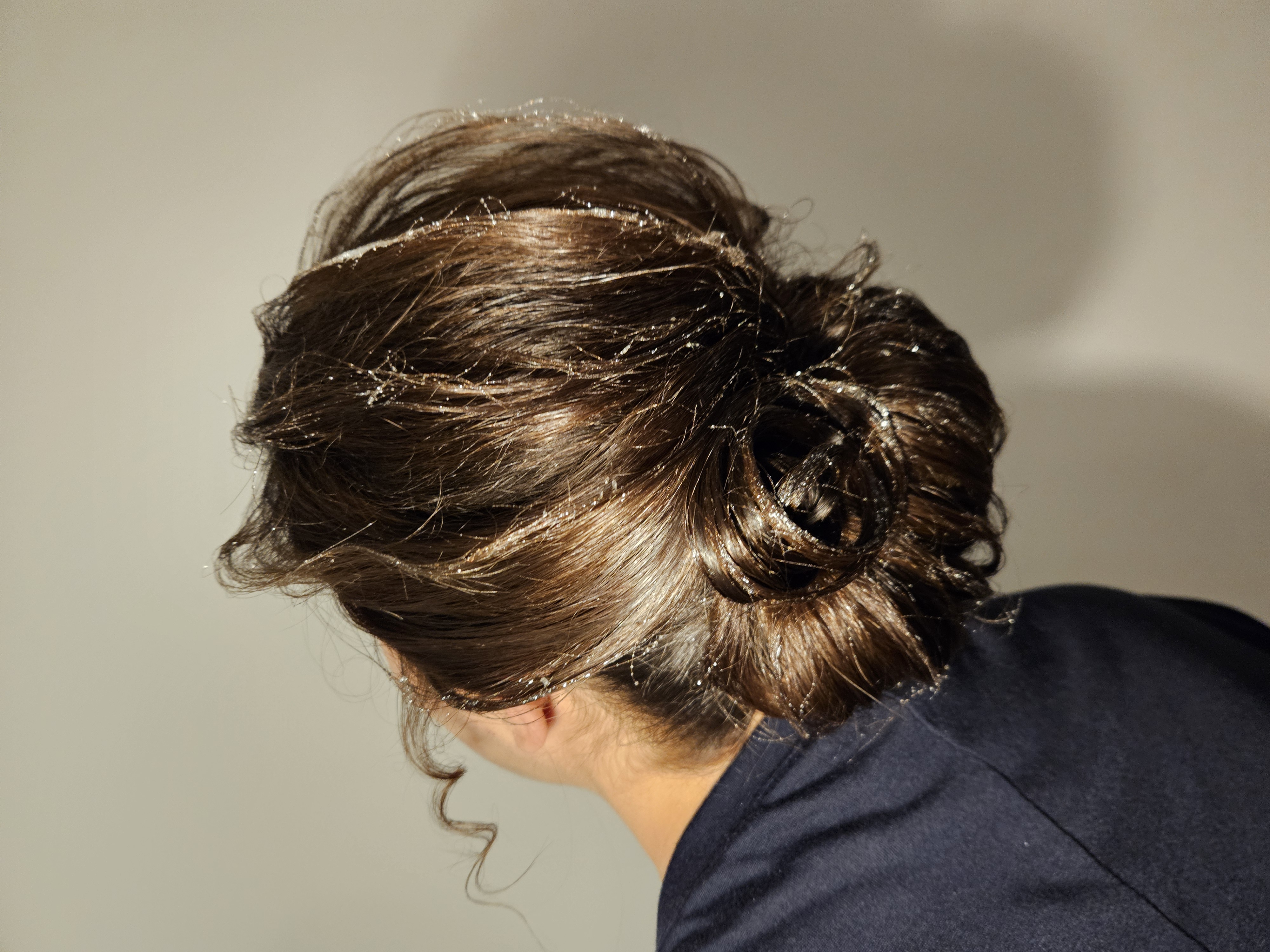 Hair styling result 8