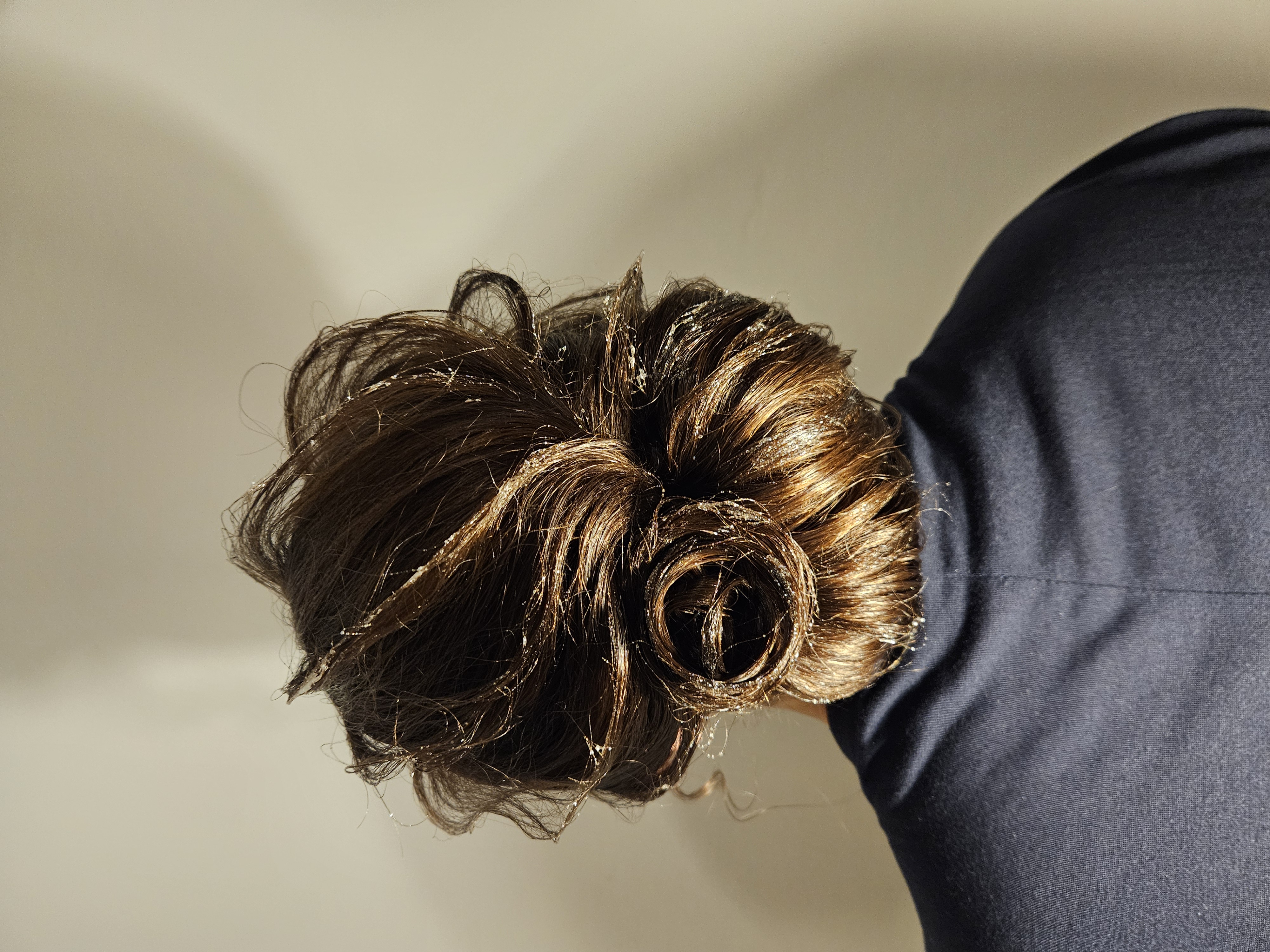 Hair styling result 9