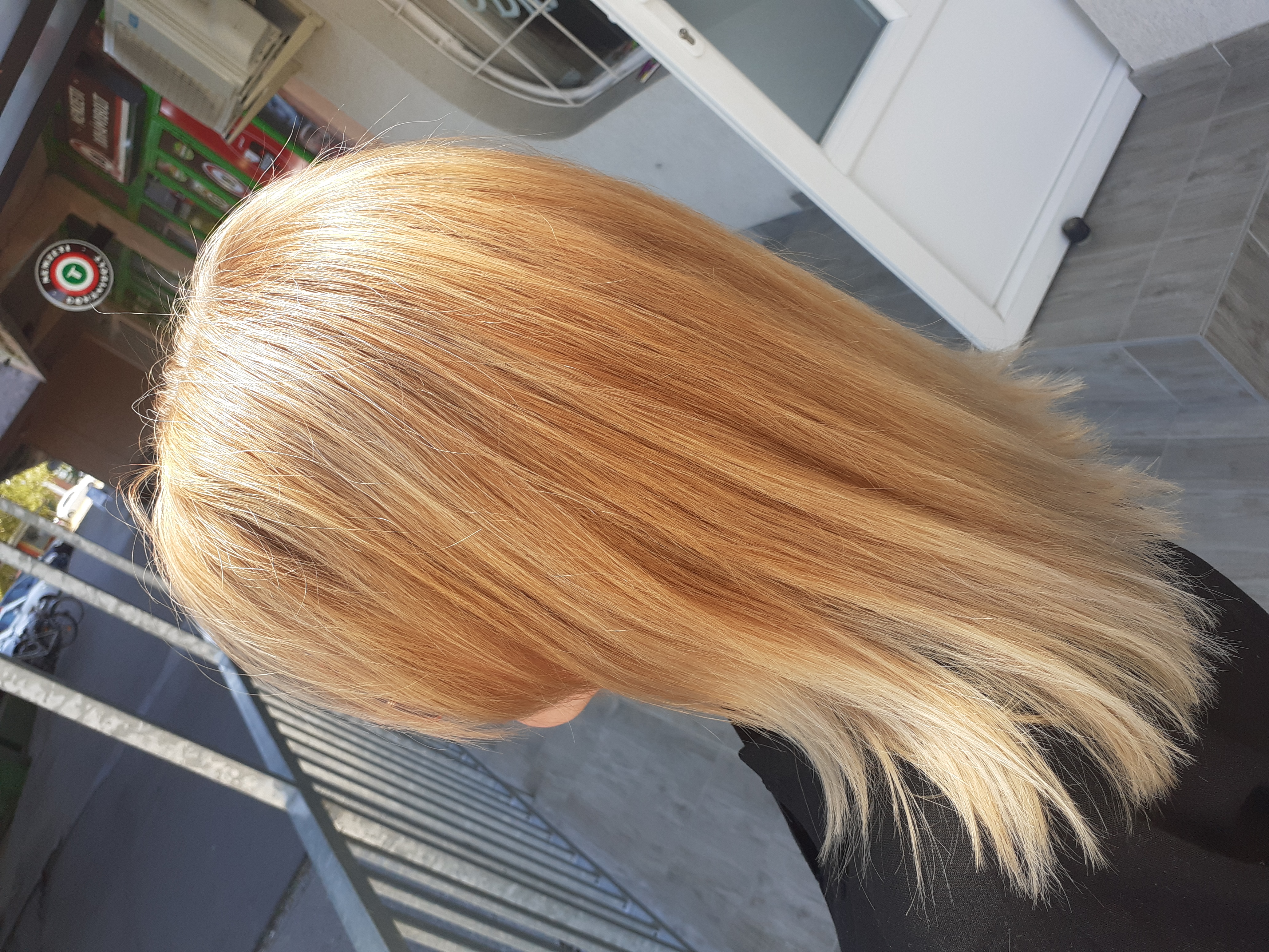 Hair styling result 4